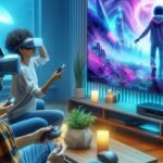 VR games on TV