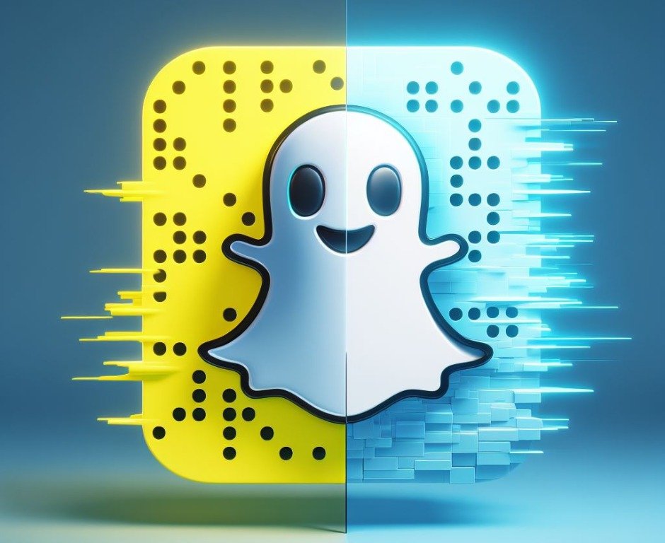Snapchat ghost mascot