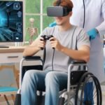 what do patients experience in the virtual reality environment?